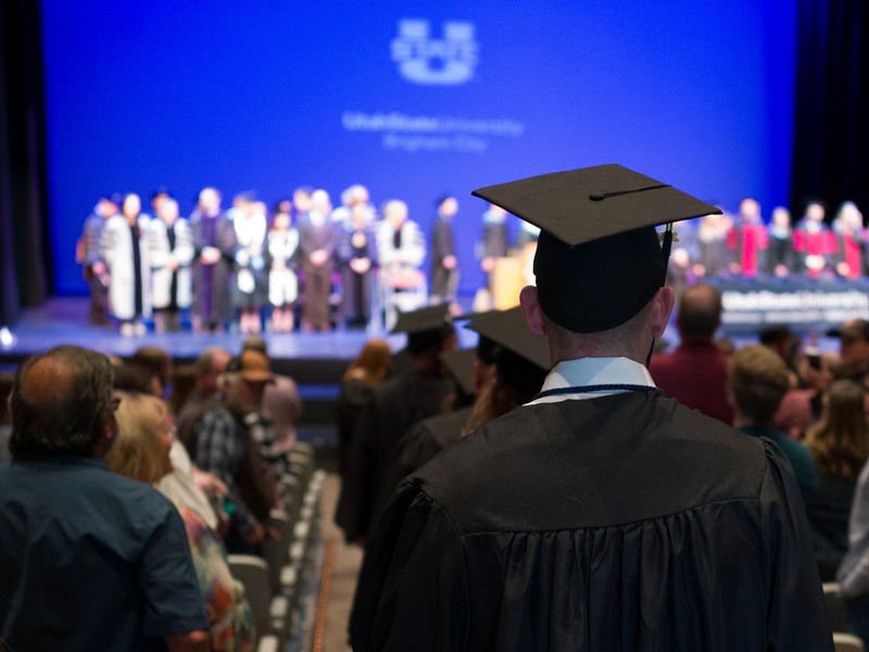 USU Grad Walks Down Aisle
