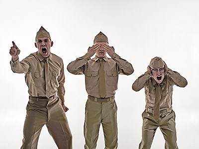 cast members from the musical 'Dogfight'