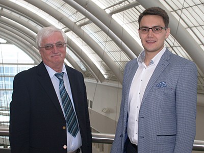 USU chemists Alex Boldyrev and Ivan Popov
