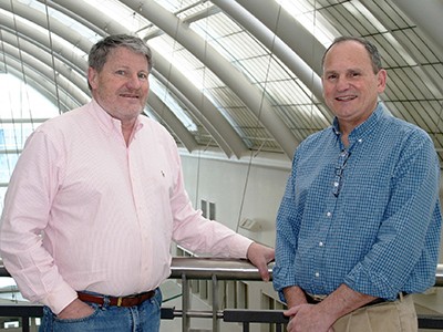 USU professors Bugbee and Seefeldt