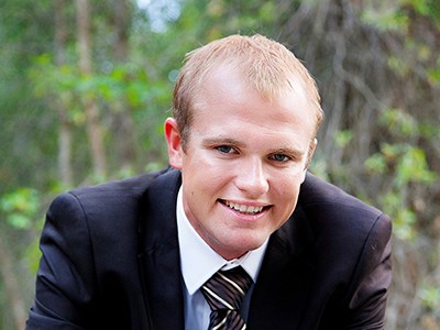 USU student Dylan Anderson