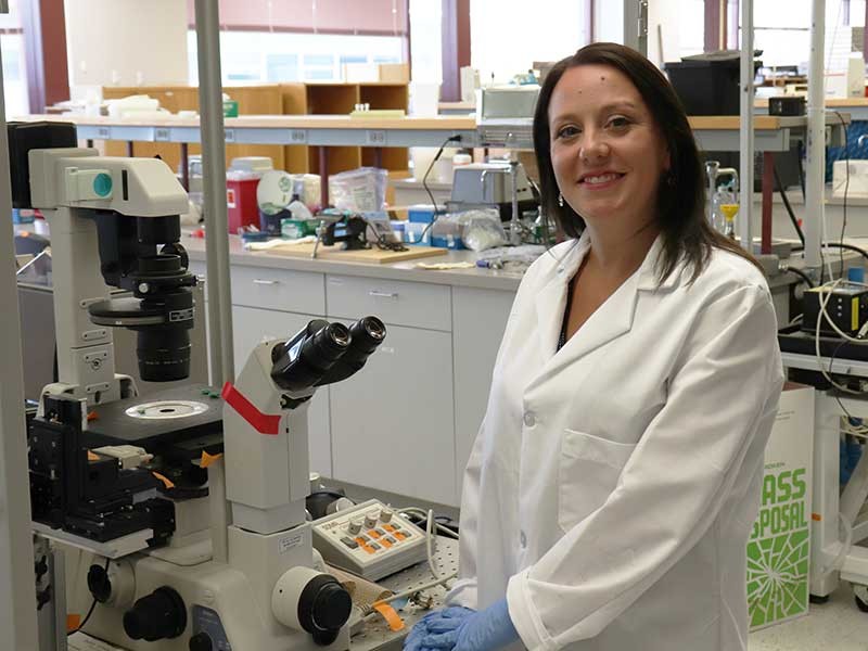 USU biologist Erin Bobeck