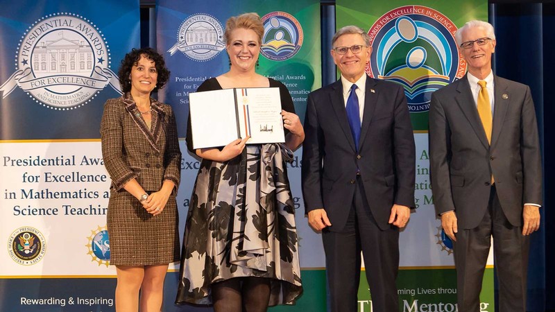 2019 PAEMST awards ceremony