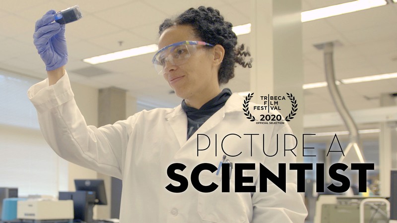 Scientist in lab.