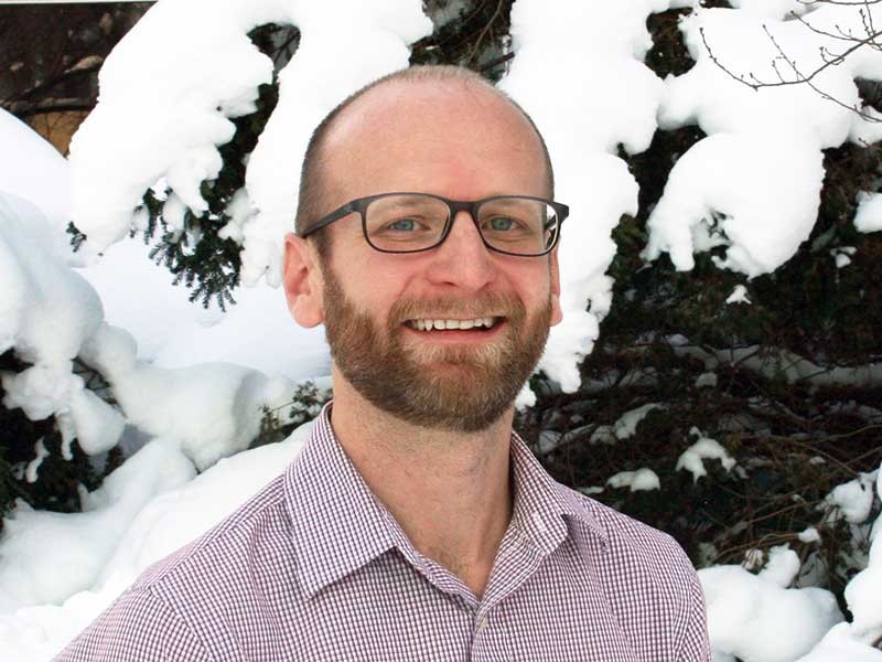 USU biologist Zach Gompert