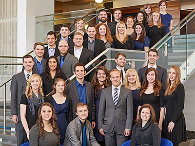 members of USU's 2014 Chamber Singers