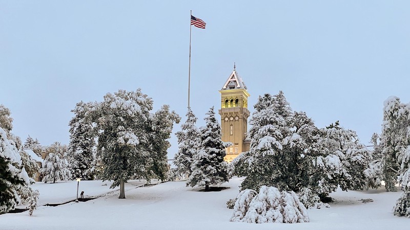 Old Main Winter