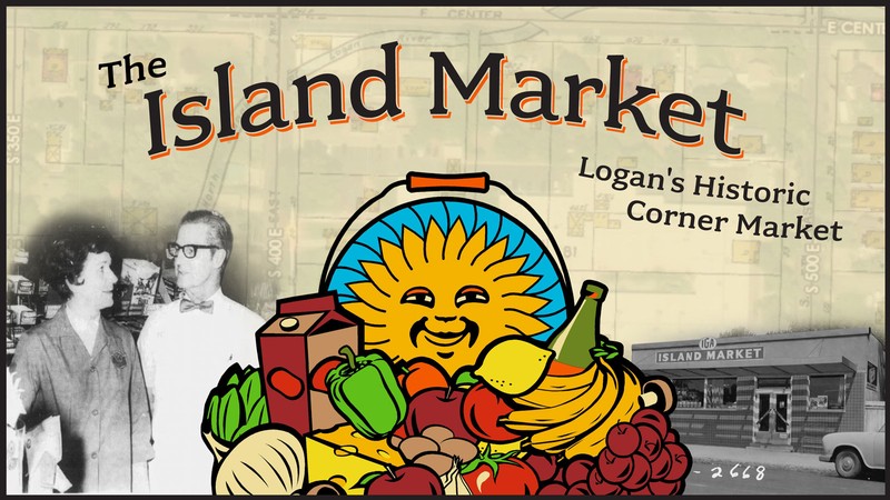 Text reads: Logan's Historic Corner Market.