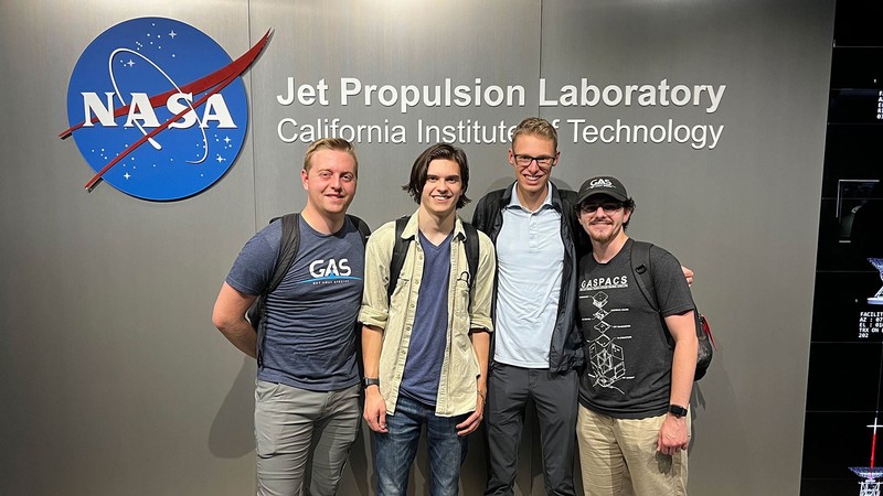 USU students at JPL.