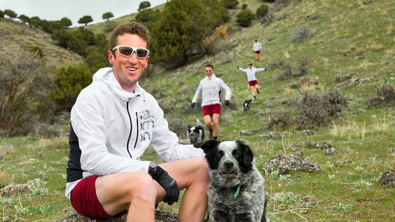 Michael McKnight and his dog