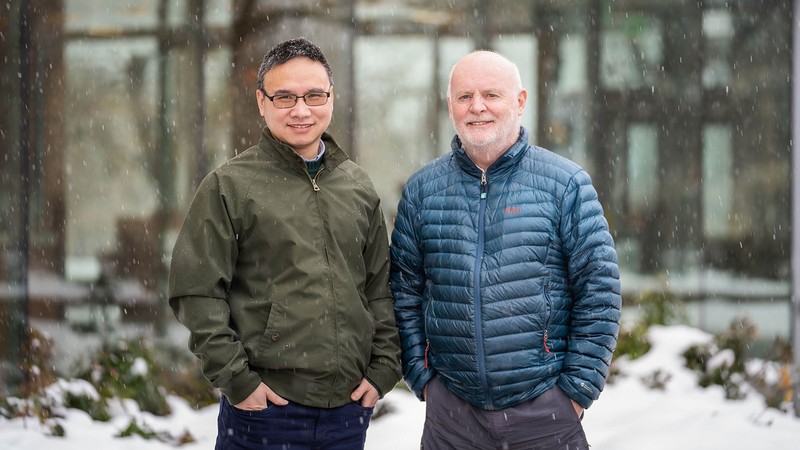 USU climate scientists Wei Zhang and Robert Gillies