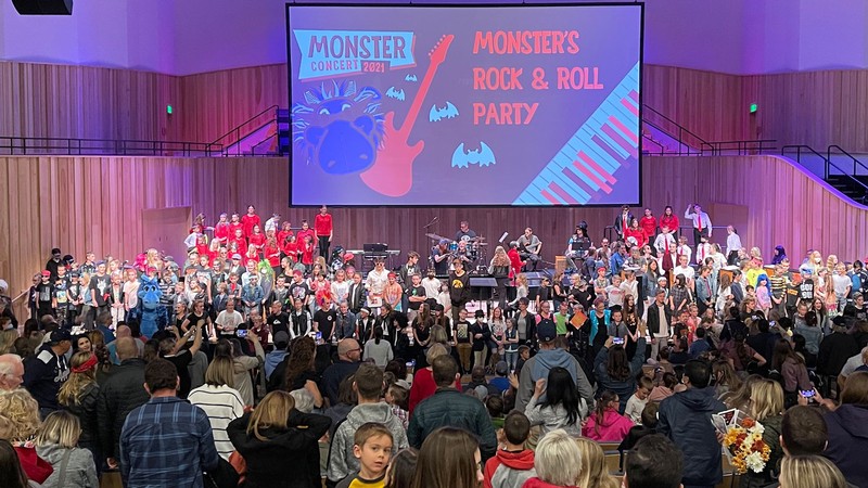A youth concert.