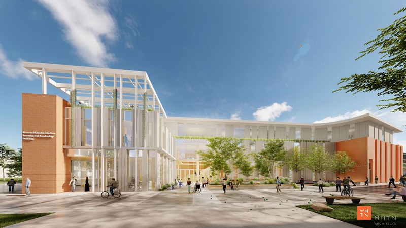 Architectural rendering.