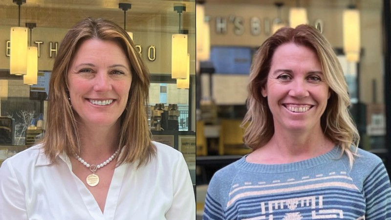Kellie Kohler and Tressa Johnston.