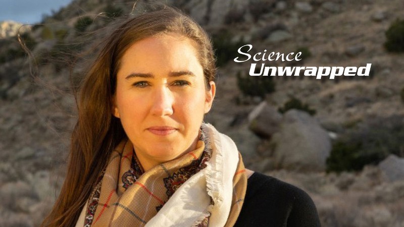 Evey Gannaway Dalton. Text Reads: Science Unwrapped.