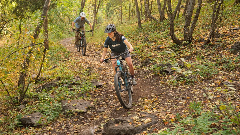 Mountain bikers
