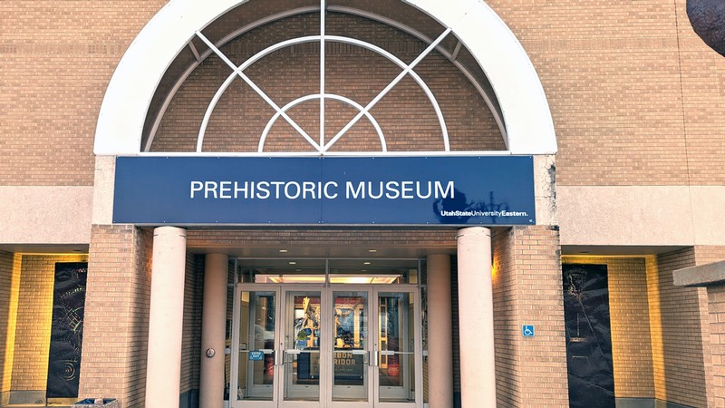 The USU Eastern Prehistoric Museum.