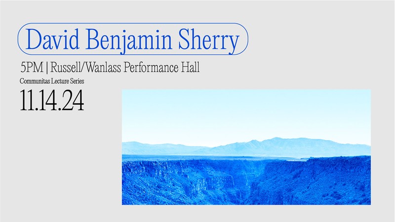Text Reads: 5 p.m. Nov. 14 in the Russell/Wanlass Performance Hall