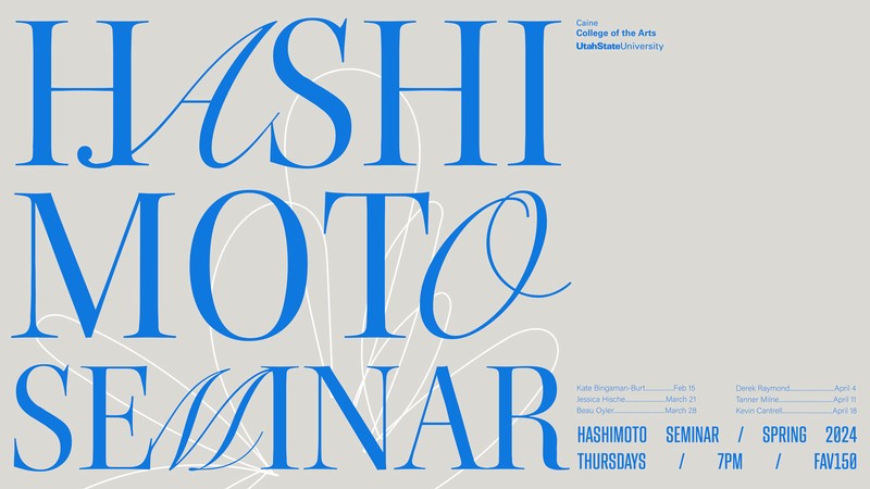 An event poster.