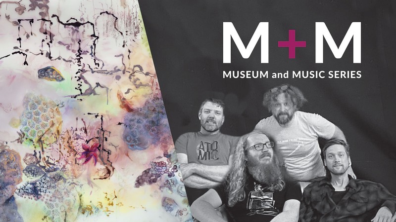 Text Reads: Museum and Music Series.