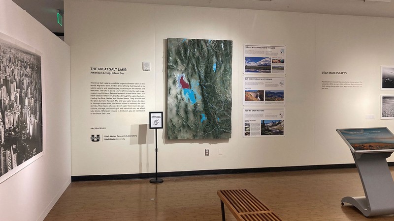 An art exhibit about water.