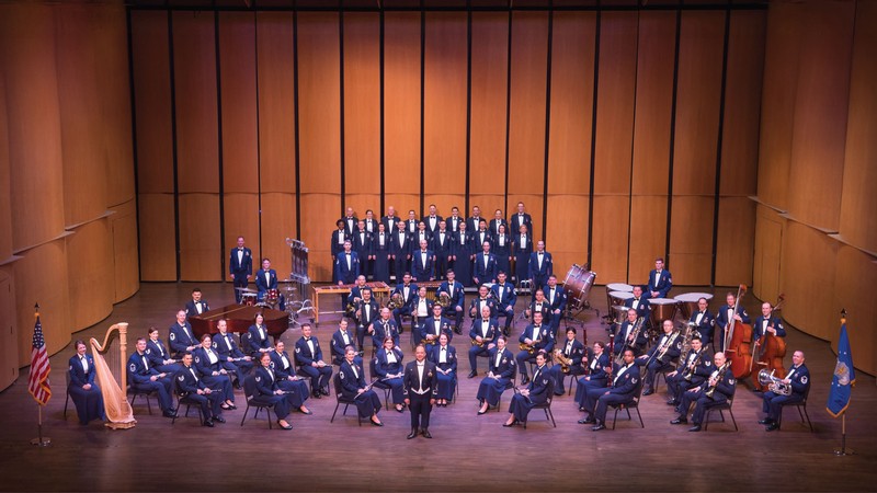 The U.S. Air Force Band.
