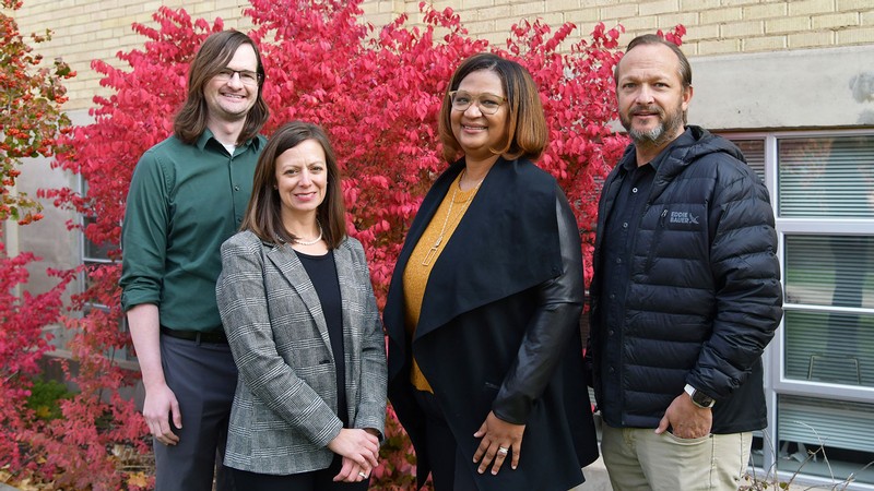 Four researchers.
