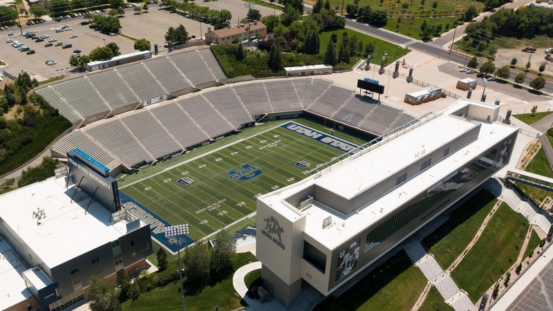 Maverik Stadium.