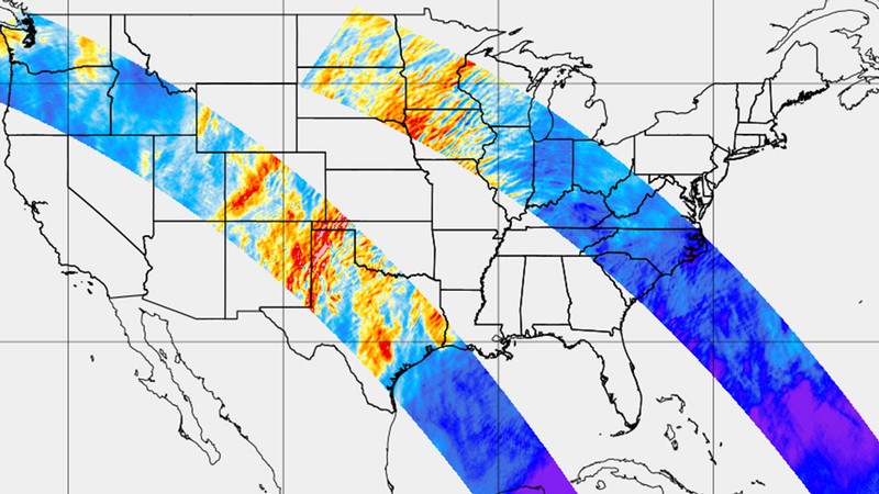Atmospheric wave images.