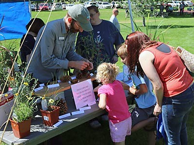 activities and participants at the Cache County free fishing day