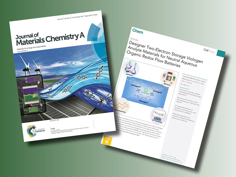 Covers of top chemistry journals