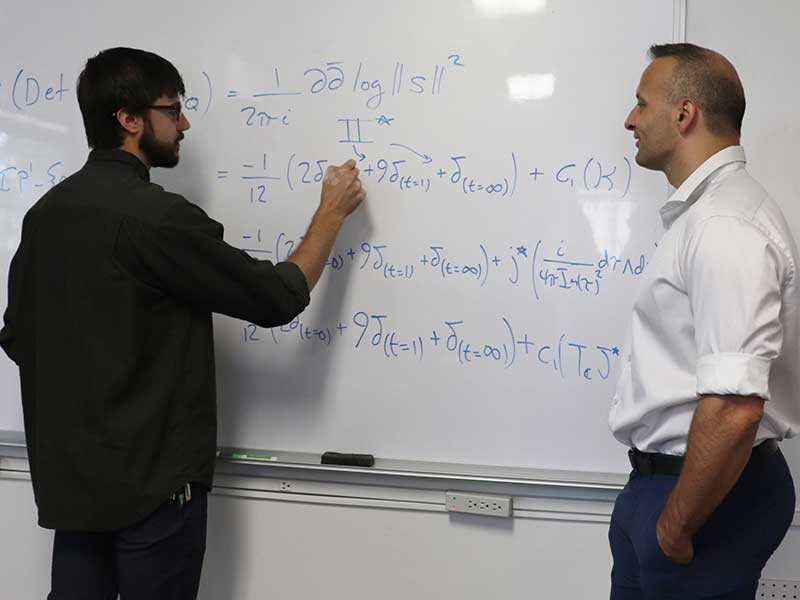 USU researchers Michael Schultz and Andreas Malmendier