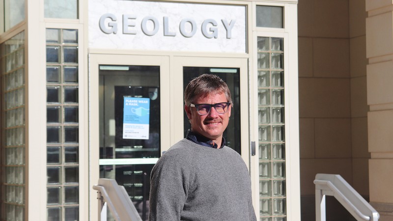 USU geoscientist Dennis Newell