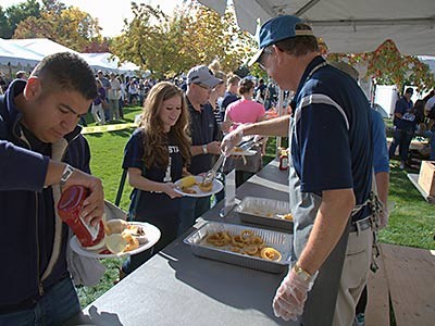 activity at the Agricultural Products Barbeque at Utah State University