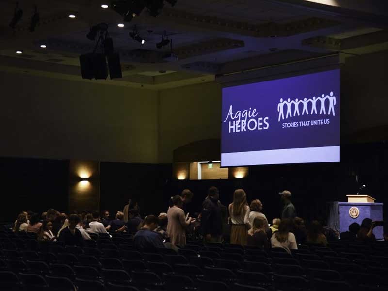 Aggie Heroes display