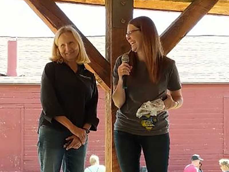 Amy Henningsen and Maria Leishman