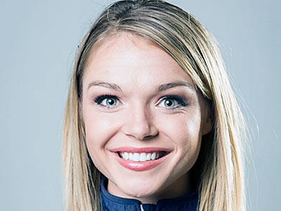 USU track and field athlete Chari Hawkins