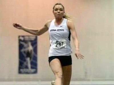 USU student athlete Chari Hawkins