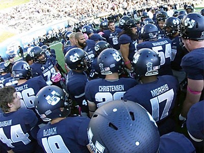 USU football at Maverik Stadium