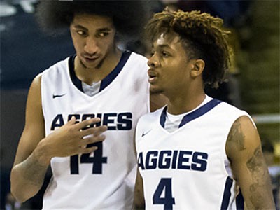 USU men's basketball action