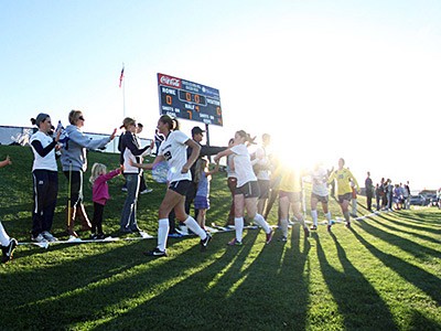 USU's women's soccer players
