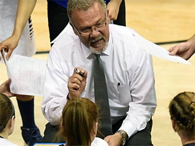 Utah State University's basketball coach