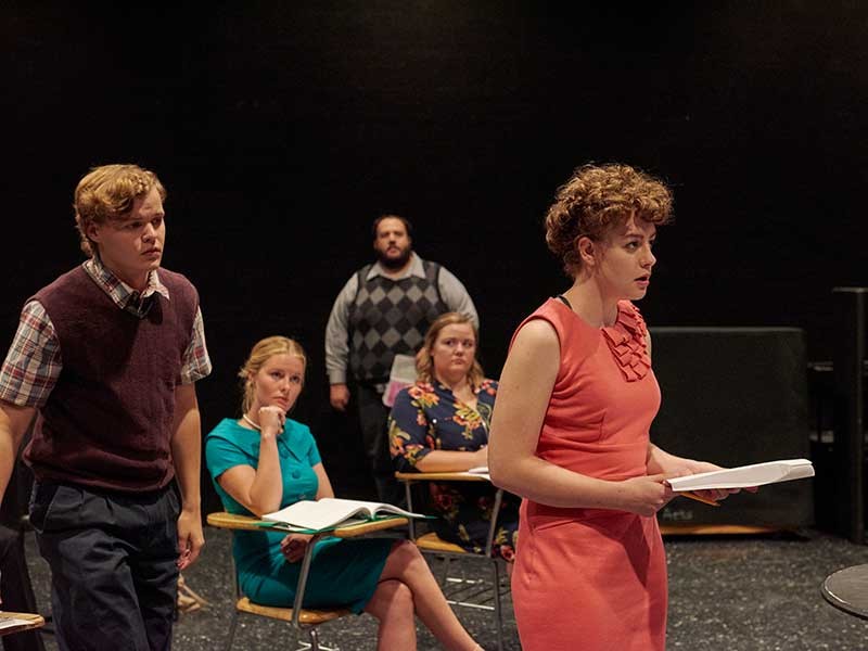 The Babylon Line rehearsals