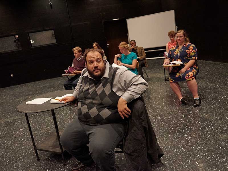 The Babylon Line rehearsals