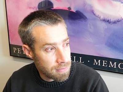 Ben Gunsberg, assistant professor of English at USU