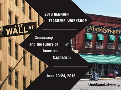 a graphic illustration for USU's 2016 Bennion Workshop