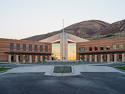 the new campus building at USU-Brigham City