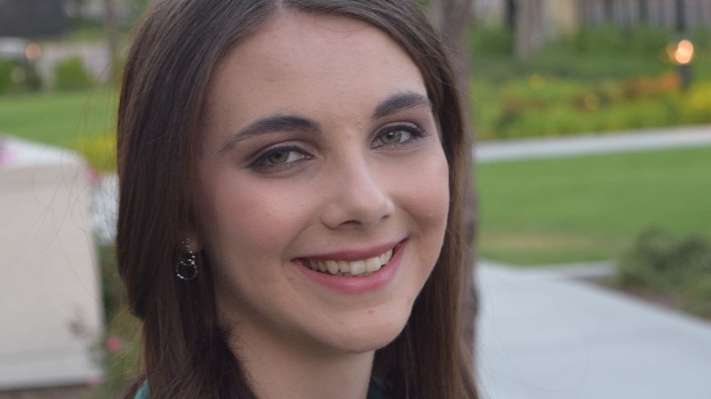 Political Science student Brynn Voigt