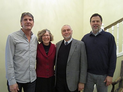 John Cockett, Cathy Bullock, Larry Smith and Joseph Ward