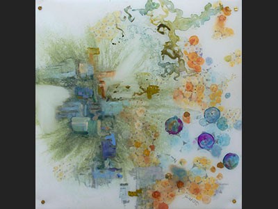 Jane Catlin painting